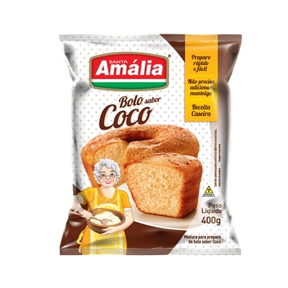 Mistura Para Bolo Santa Amália Coco