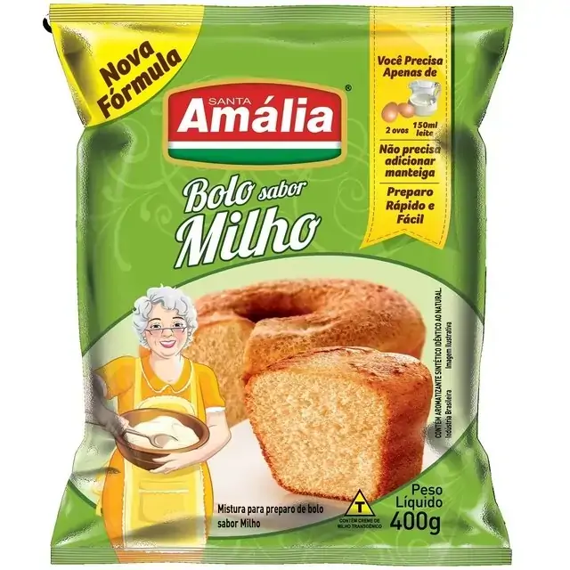 Mist Bolo Amalia 400gr Milho