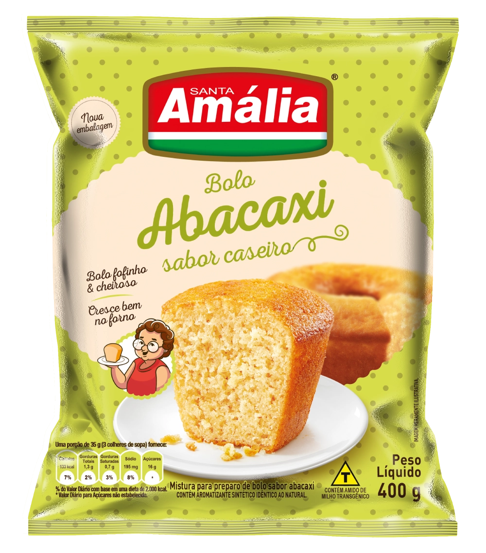 Mist Bolo Amalia 400gr Abacaxi
