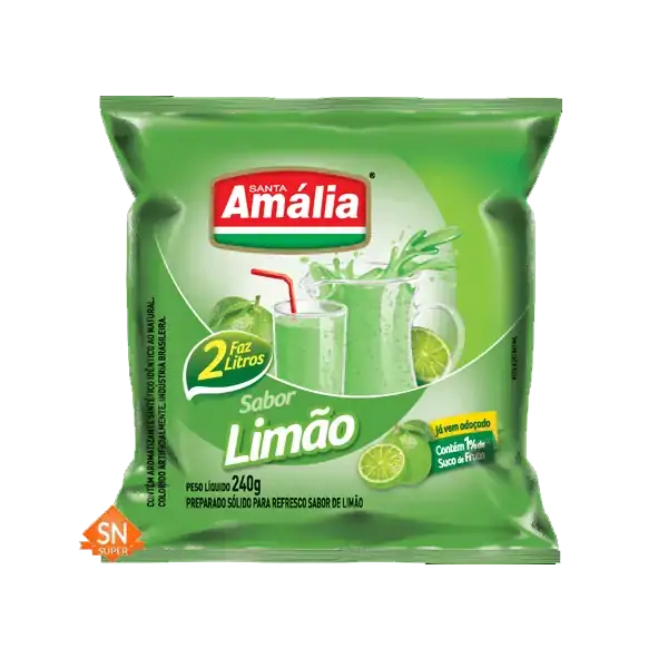 Suco Sta Amalia Limao 240g