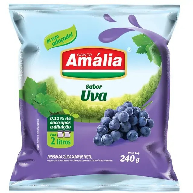 Suco Sta Amalia Uva 240g