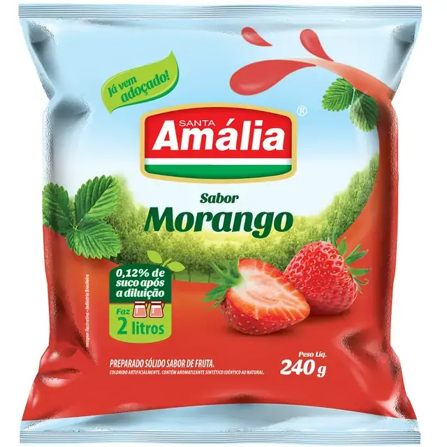 Suco Sta Amalia Morango