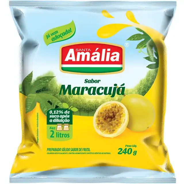 Suco Sta Amalia Maracuja 240g