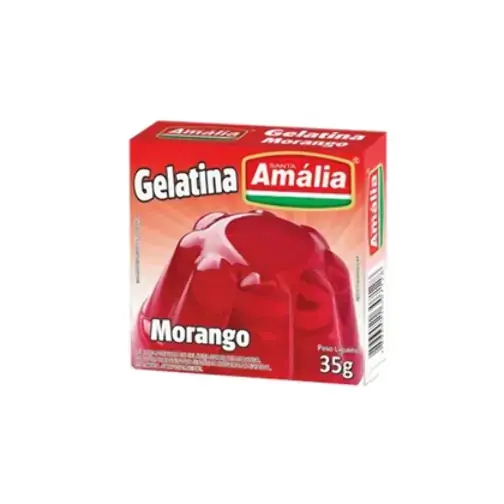 Gelatina Santa Amália Morango