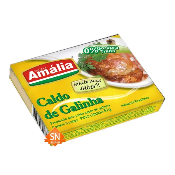 Caldo Santa Amalia 57gr Galinha