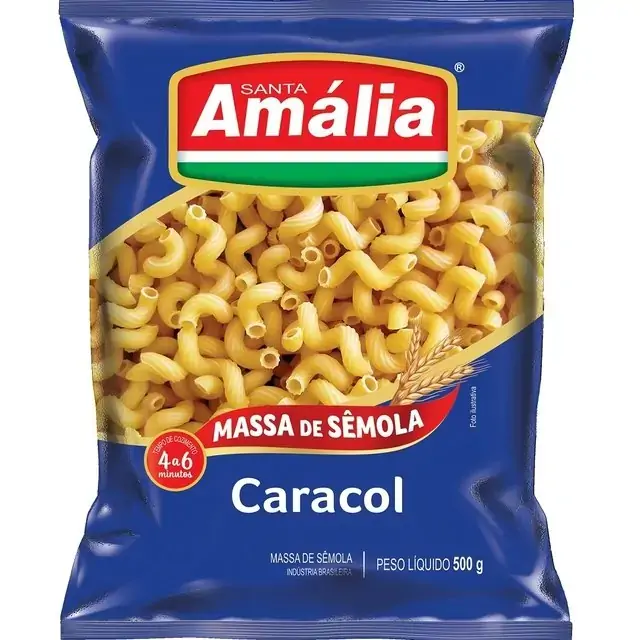 Macarrao Semola Santa Amalia Caracol