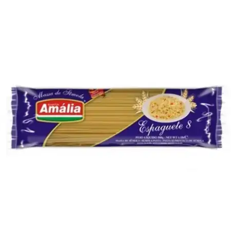 Espaguete Santa Amália N 8 Sêmola