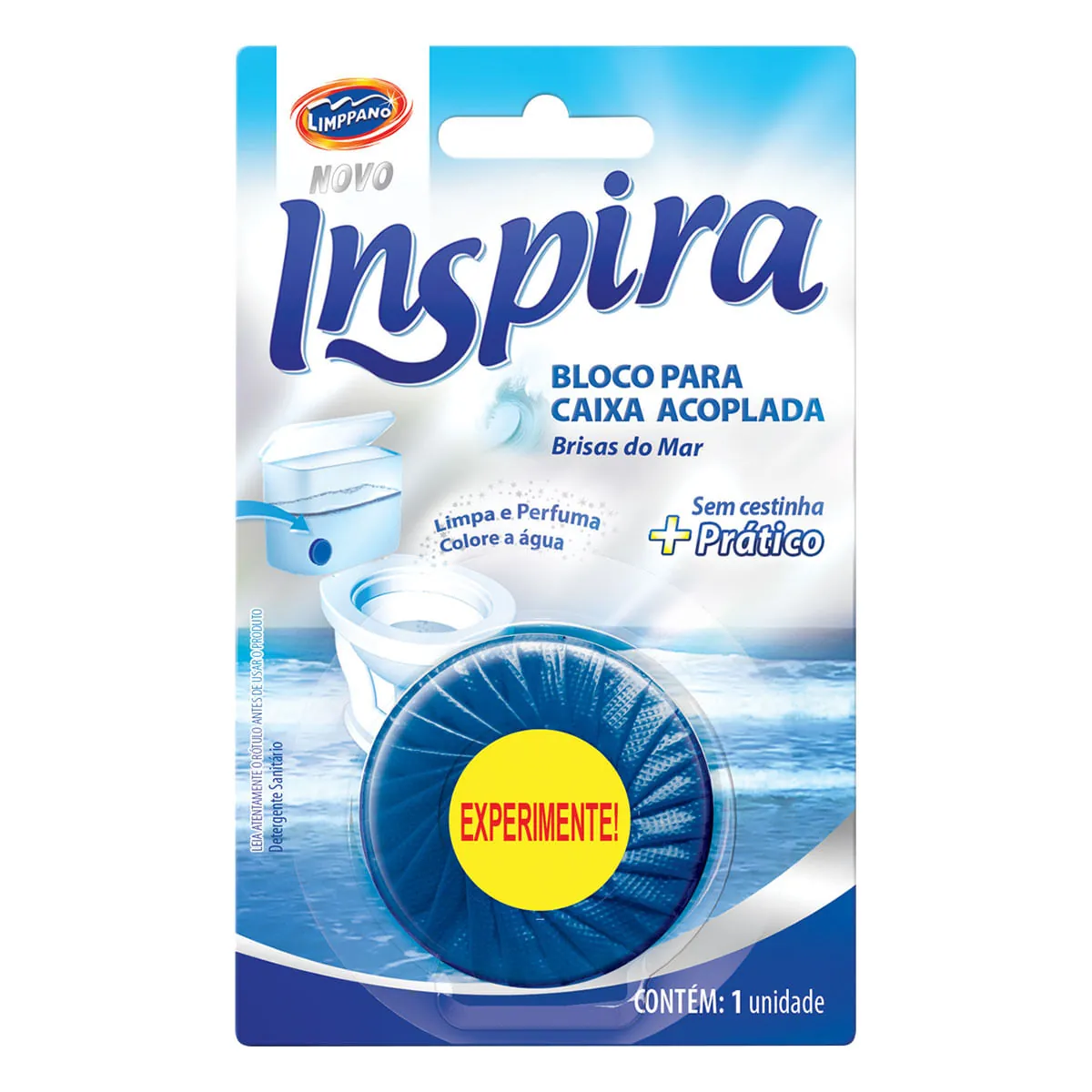 Detergente Sanitário Bloco Para Caixa Acoplada Marine Inspira