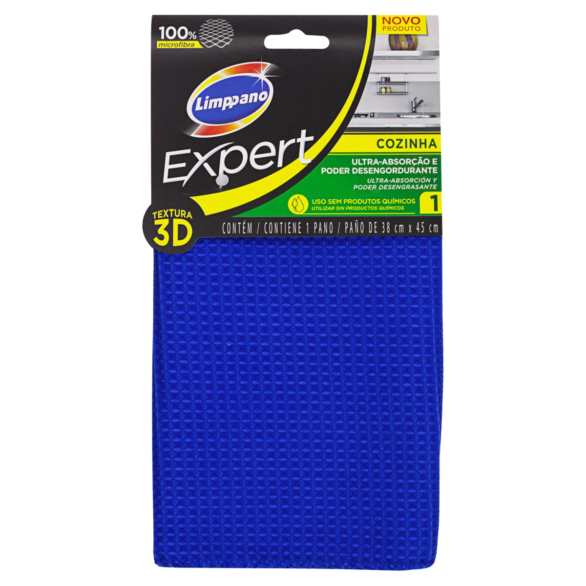 Pano Para Cozinha Limppano Expert 38cm X 45cm