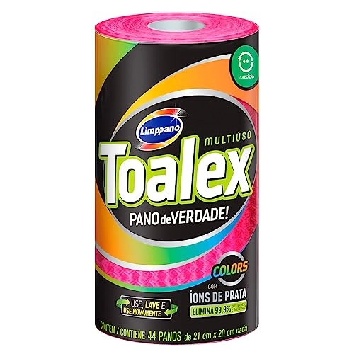 Toalha De Papel Toalex C/44 Colors Rosa