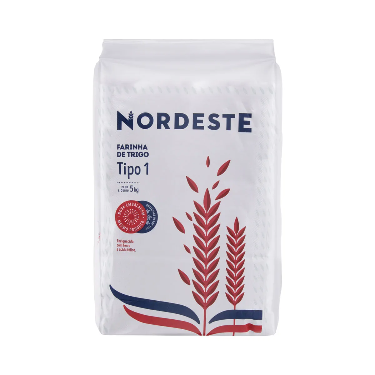 Farinha De Trigo Tipo 1 Nordeste Pacote 5kg