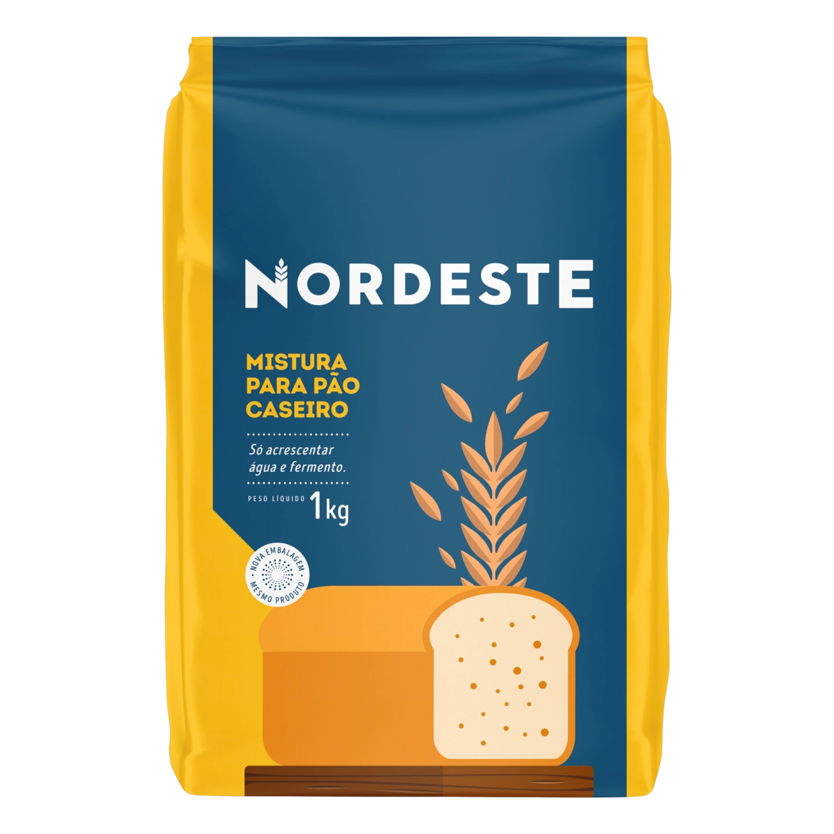 Mistura Para Pão Caseiro Nordeste Pacote 1kg