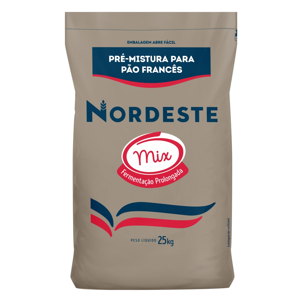 Pré Mistura Para Pão Francês Nordeste Mix Pacote 25kg