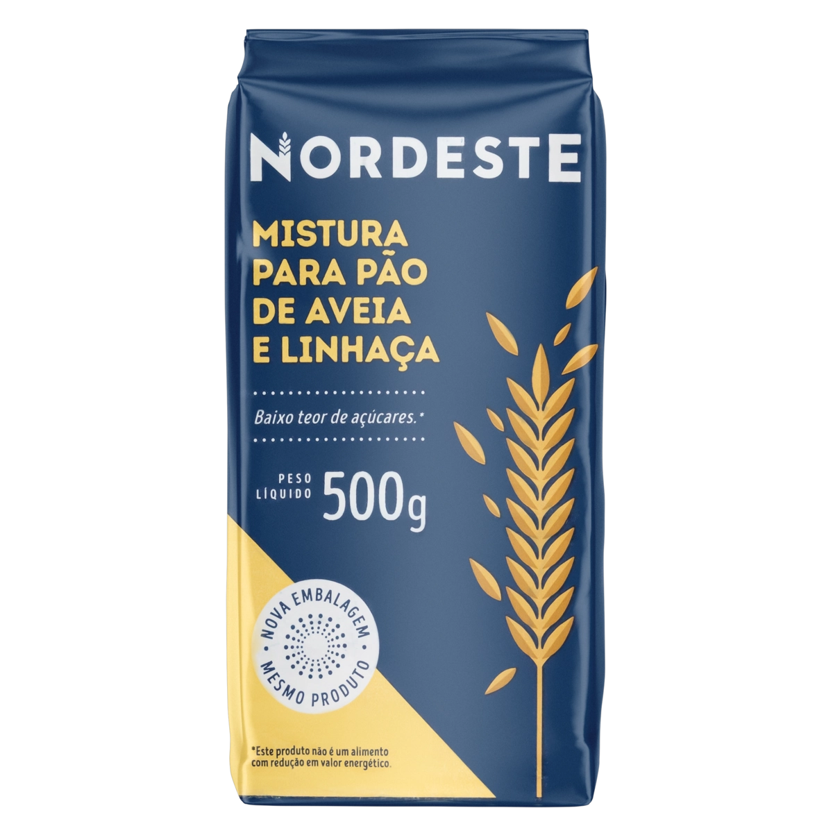 Mistura Para Pão Aveia E Linhaça Nordeste Pacote 500g