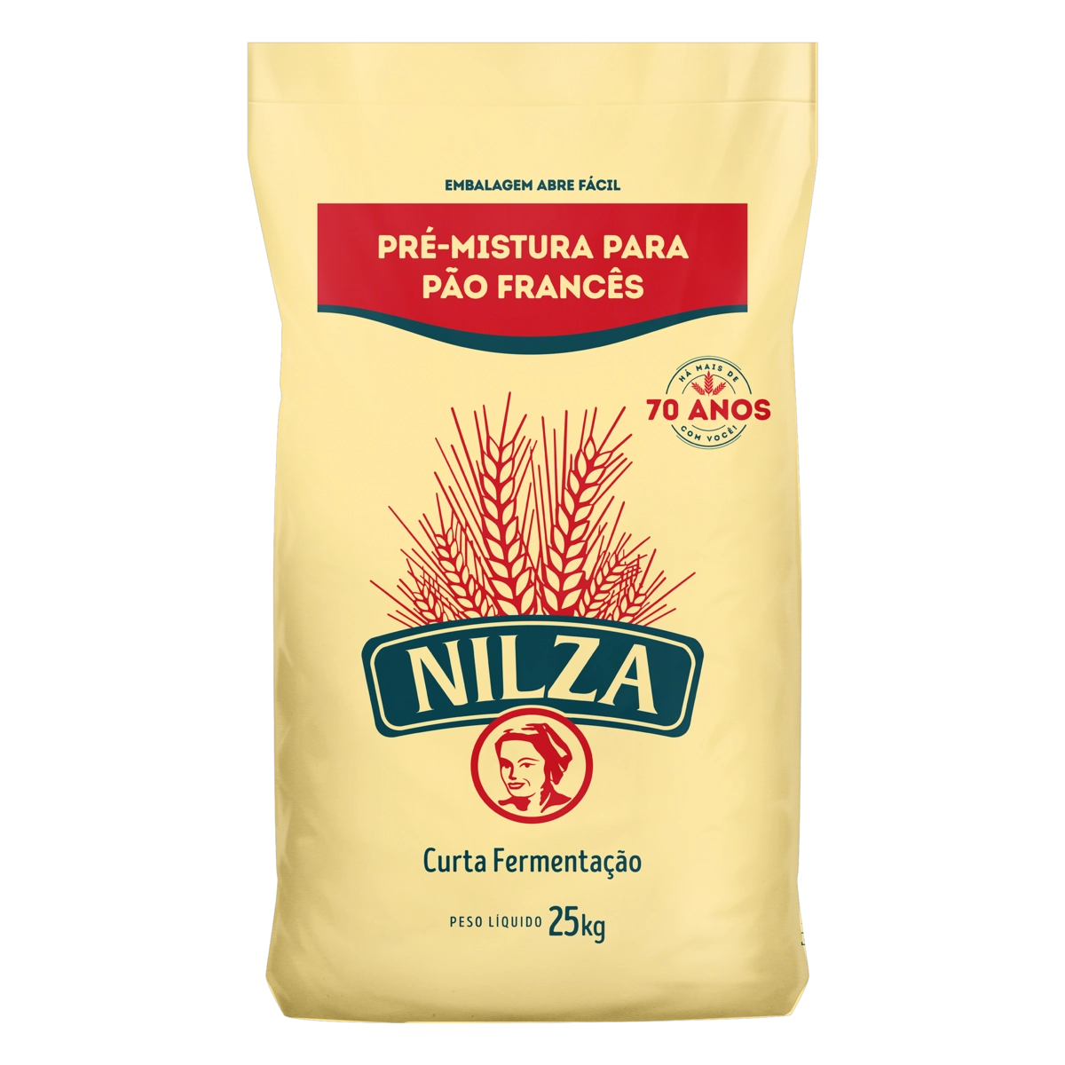 Pré Mistura Para Pão Francês Nilza Saco 25kg