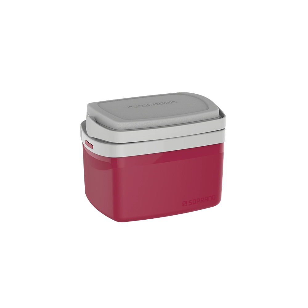 Caixa Térmica 5 Litros Vermelha Soprano