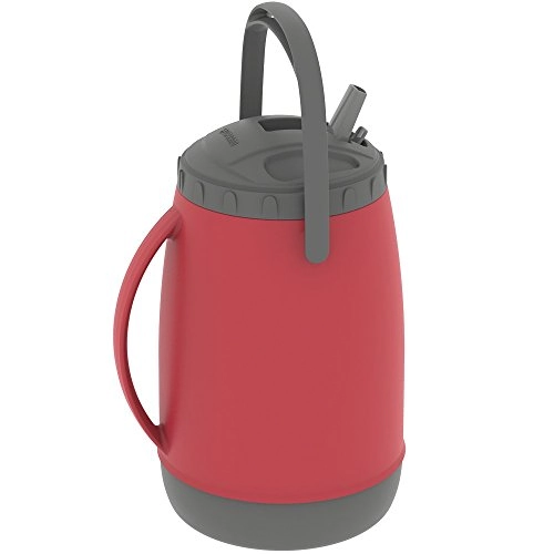 Garrafa Térmica Soprano Atacama 2,5 Litros Resistente Vermelha