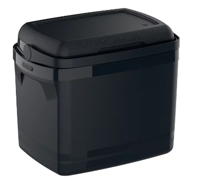 Caixa Termica Soprano Tropical Preta C/ Acessorios 32l