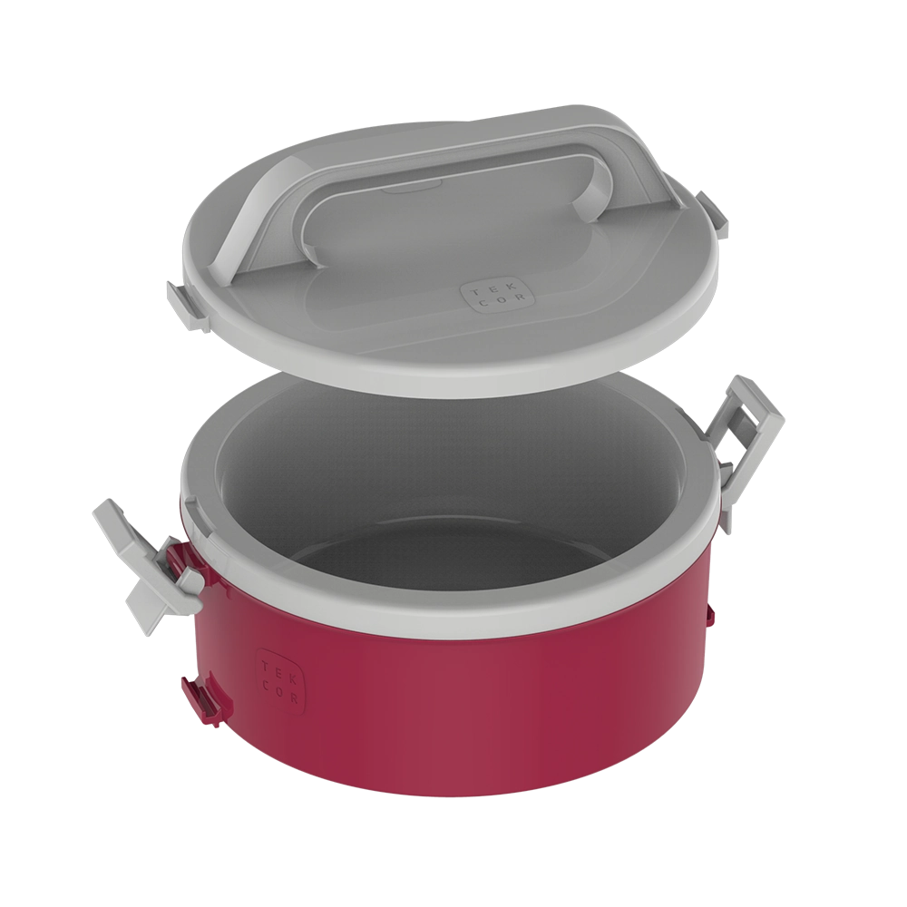 Marmita Termica Soprano 1pc Tekcor Bordo