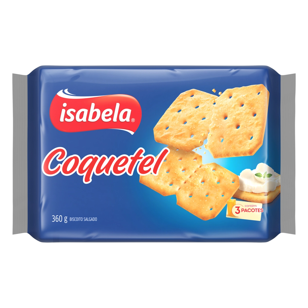 Biscoito Isabela Coquetel Pacote 360g