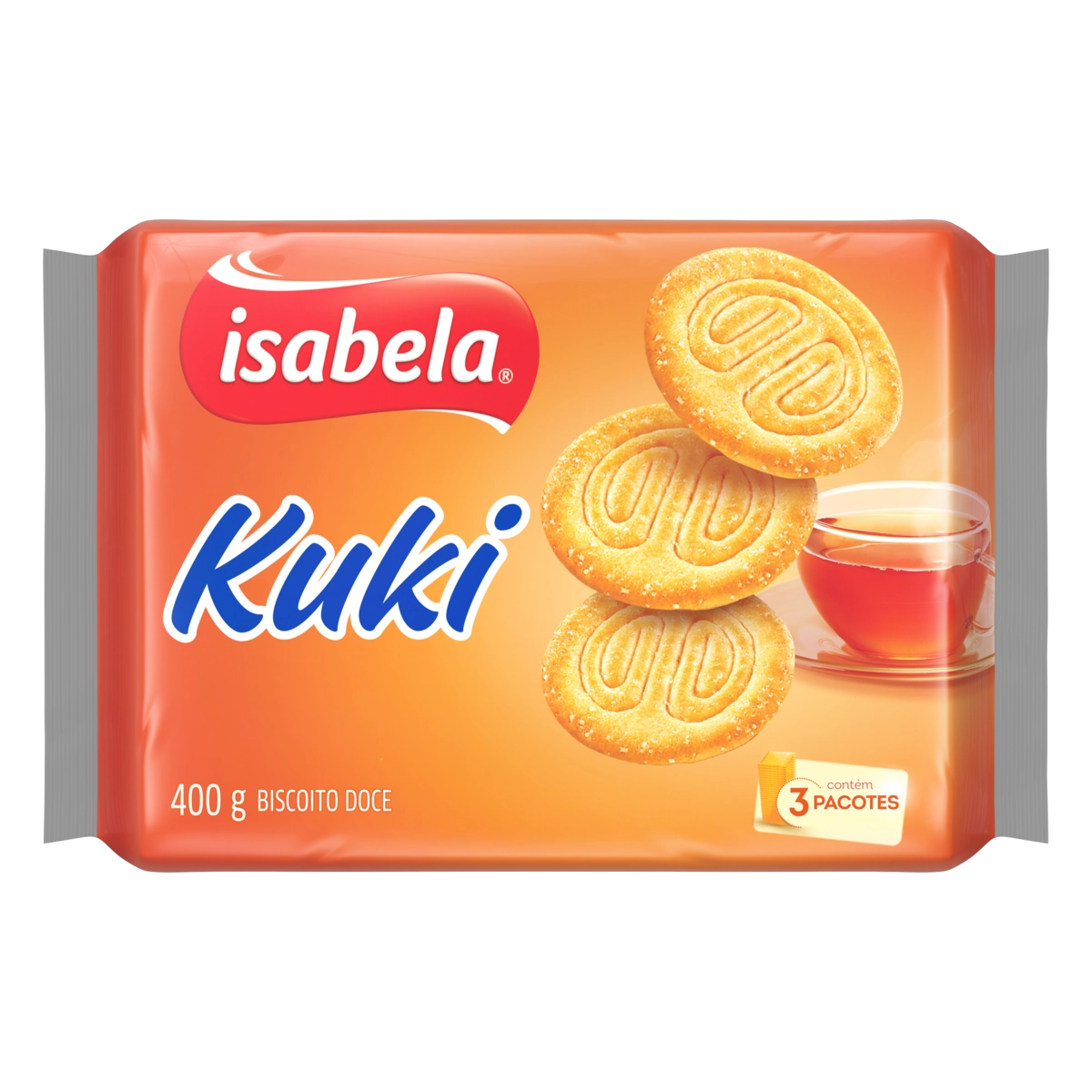 Biscoito Kuki Isabela Pacote 400g