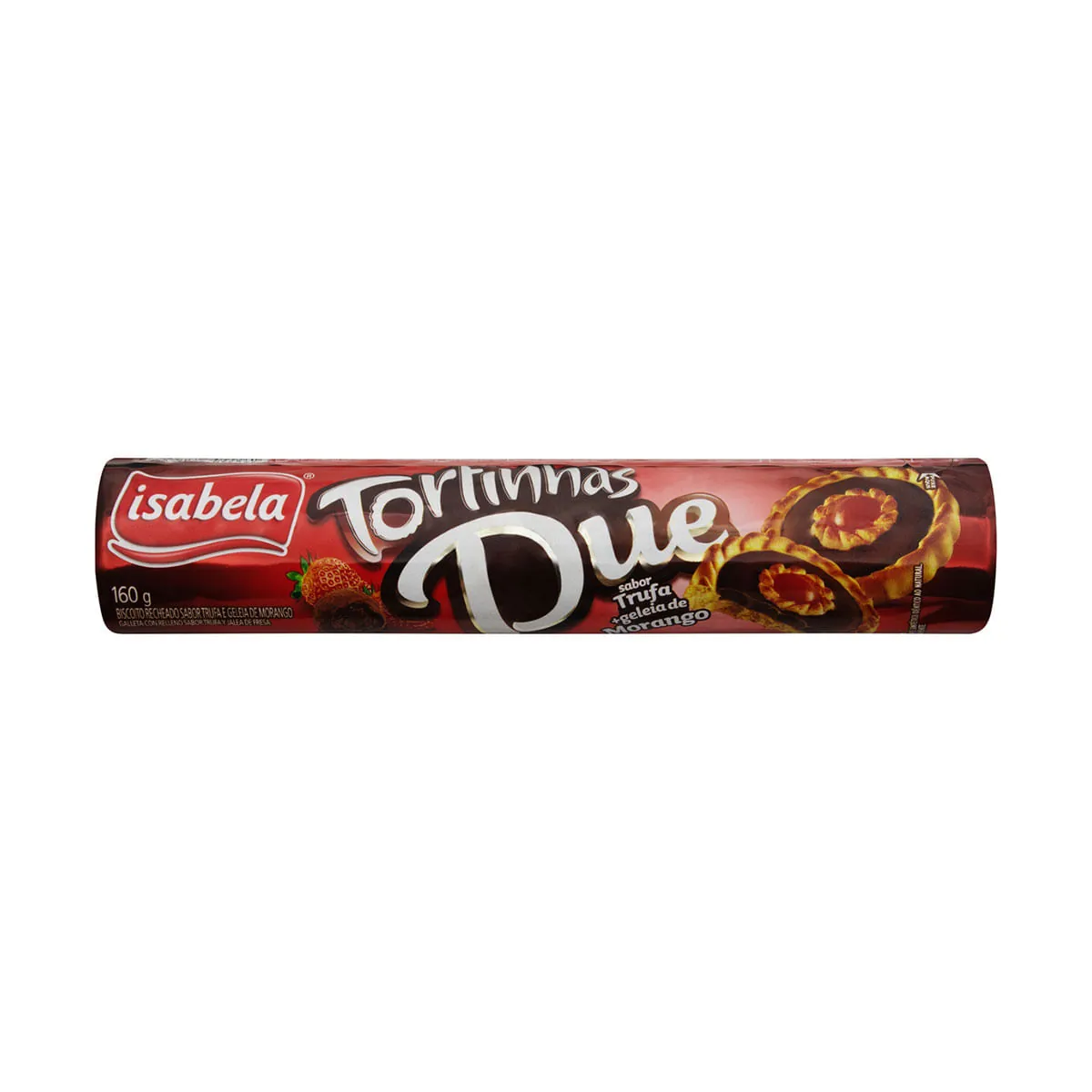 Tortinhas Doce Geleia de Morango com Isabela 160g