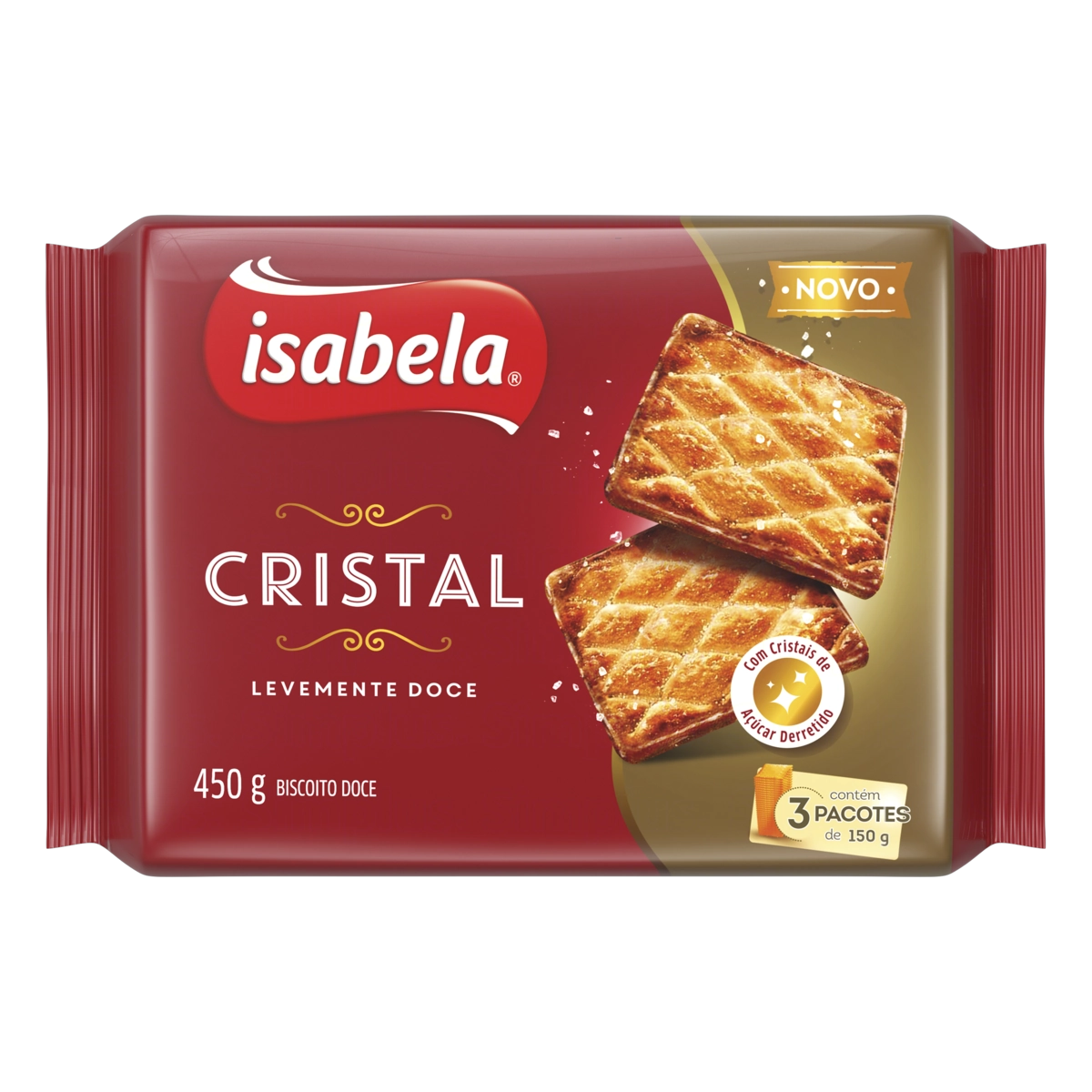 Biscoito Cristal Isabela Pacote 450g