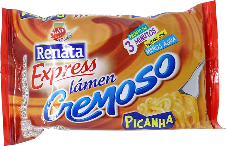 Macarrão Instantâneo Lámen Picanha Renata Express Pacote 88g