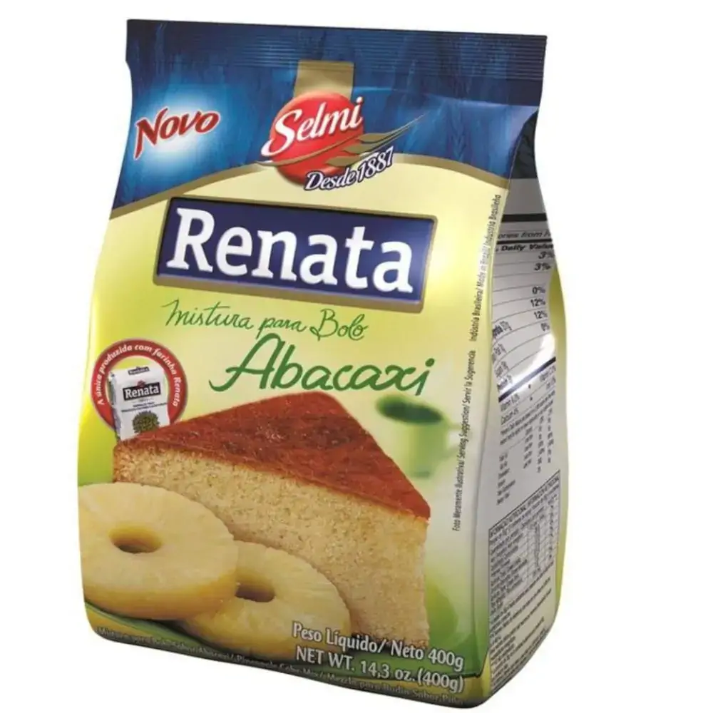 Mistura Para Bolo Abacaxi Renata Pacote 400g