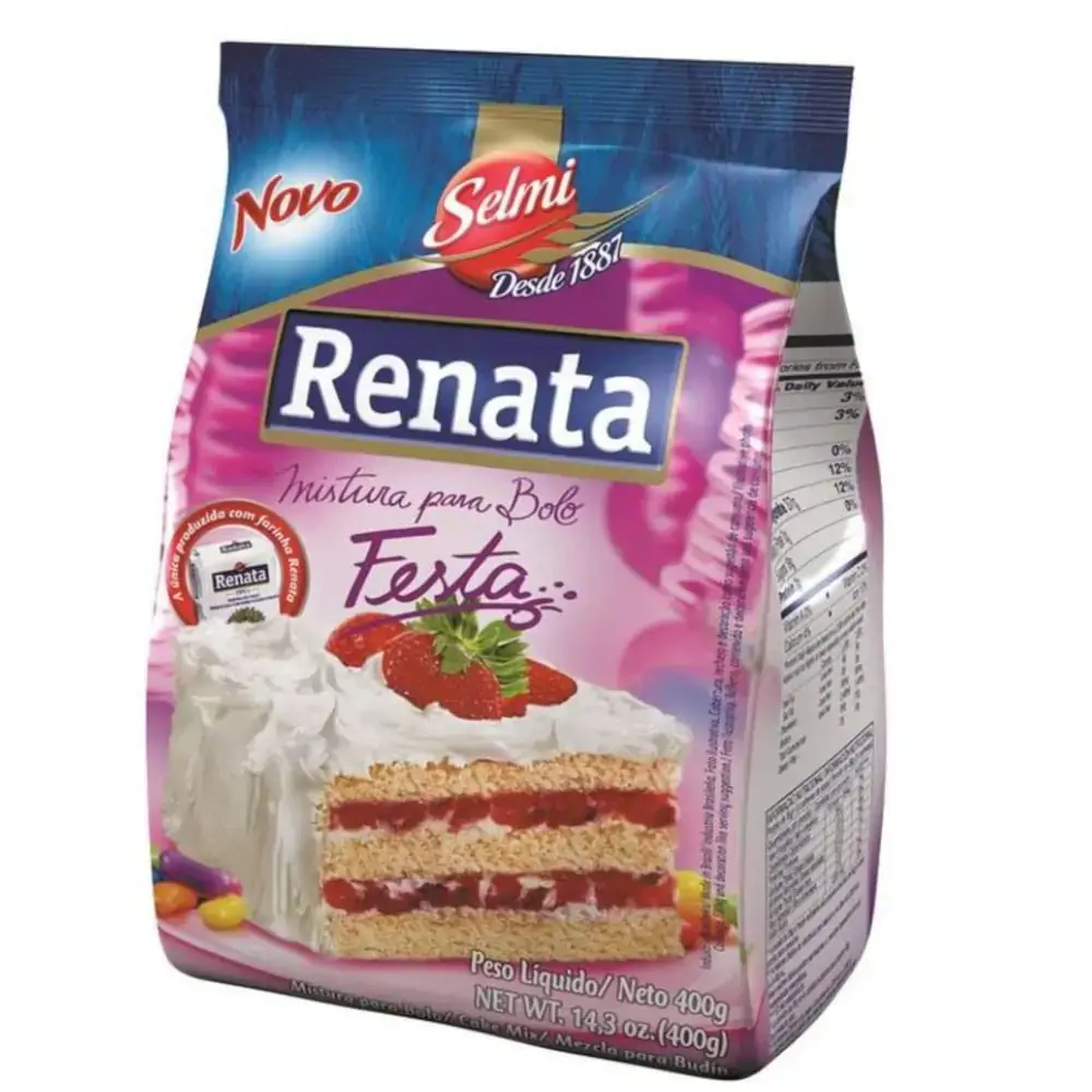 Mistura Para Bolo Festa Baunilha Renata Pacote 400g