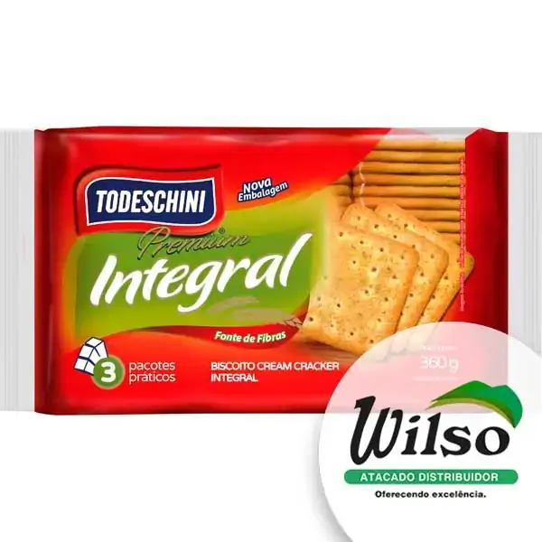 Bolacha Todeschini Integral 360g