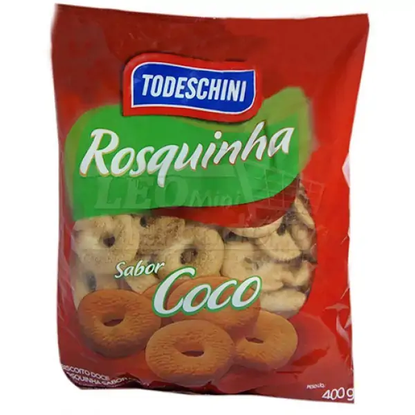 Bisc Todeschini Rosq 400g Coco