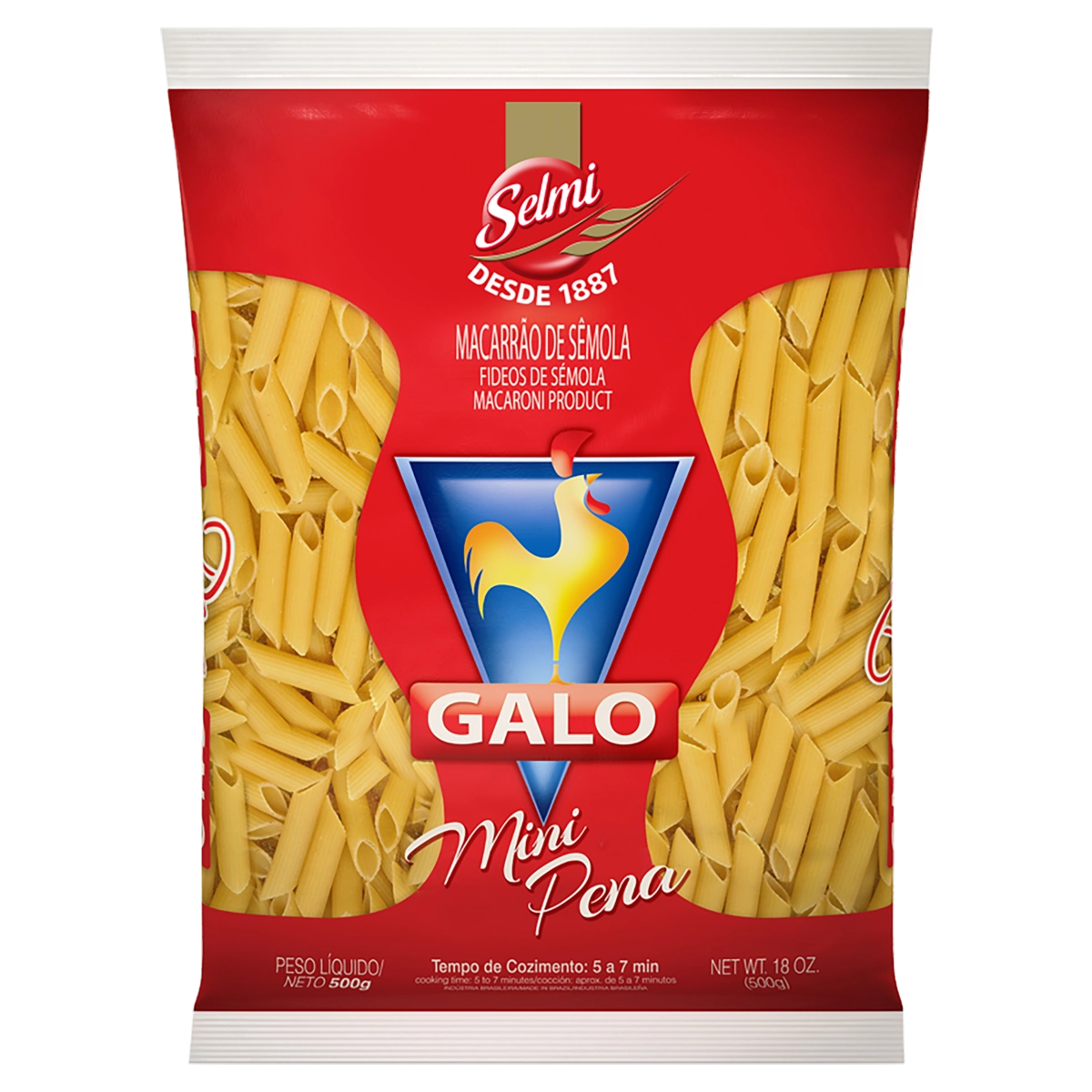 Mac Galo Semola Mini Pena 500g
