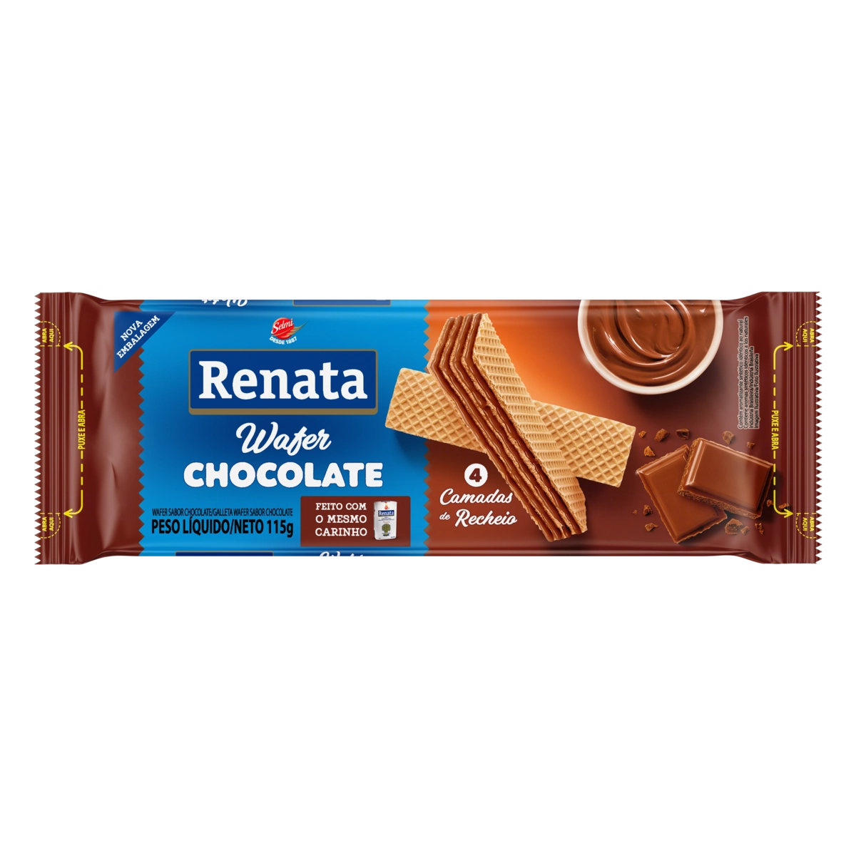 Wafer Renata 115g Chocolate