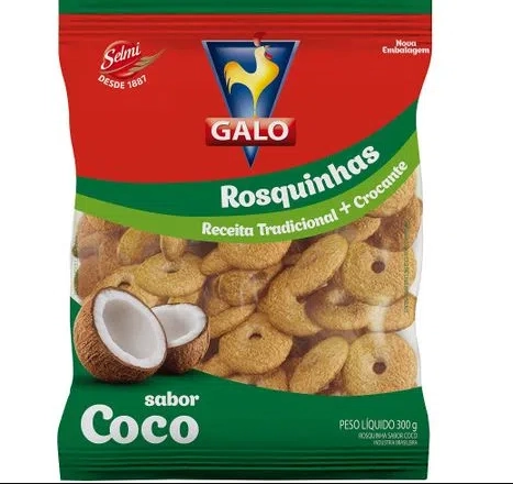 Rosquinha Galo Sabor Coco 300g