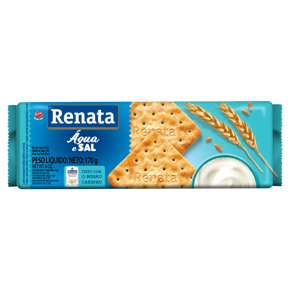 Bisc.agua Sal Renata 170g