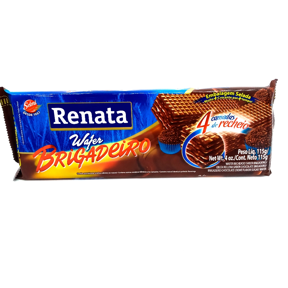 Biscoito Wafer Renata Brigadeiro 115g