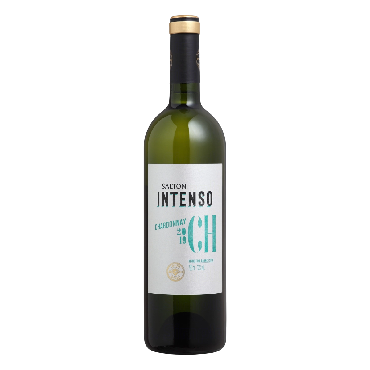 Vinho Brasileiro Branco Seco Salton Intenso Chardonnay Garrafa 750ml