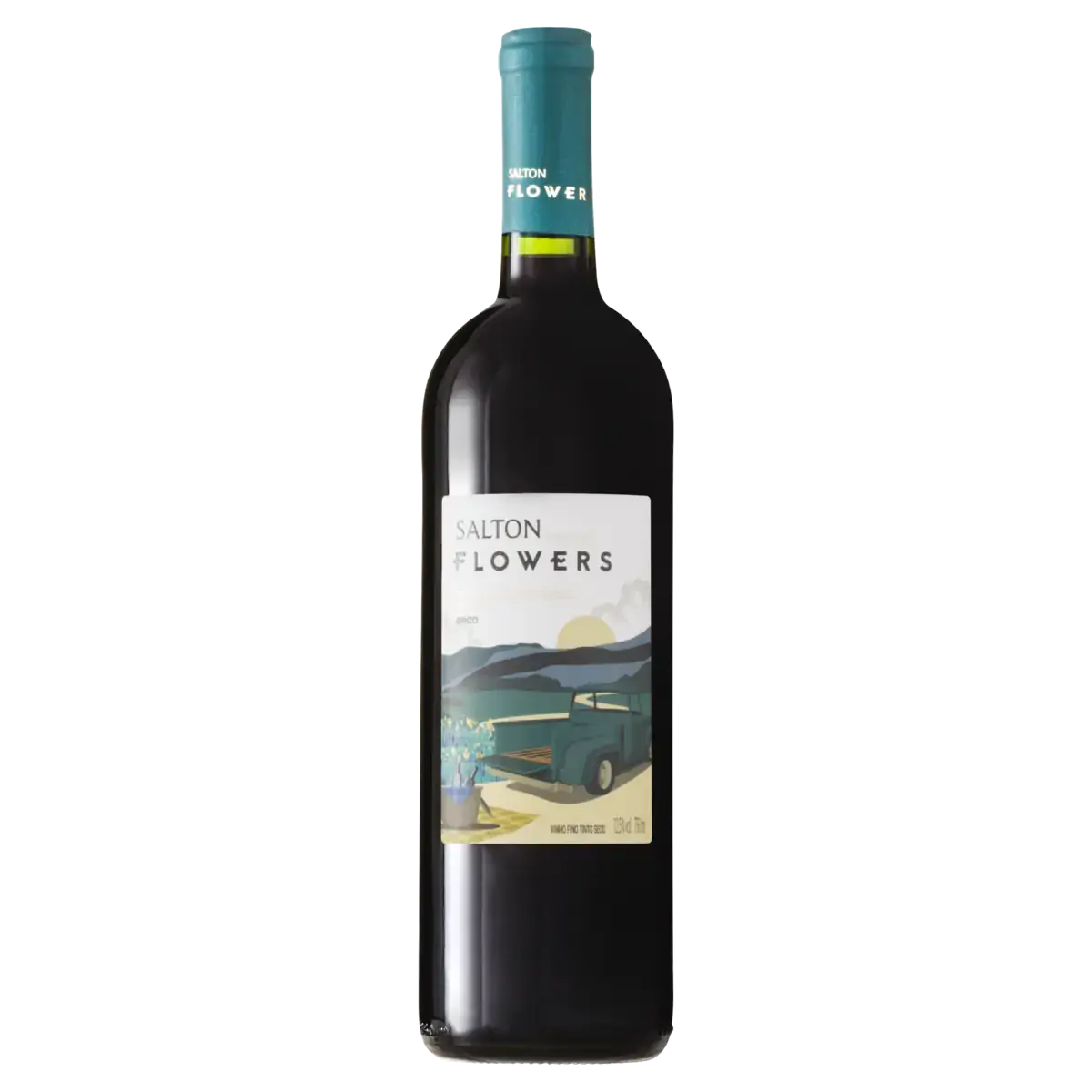 Vinho Brasileiro Tinto Seco Salton Flowers Cabernet Sauvignon Merlot Serra Gaúcha Garrafa 750ml