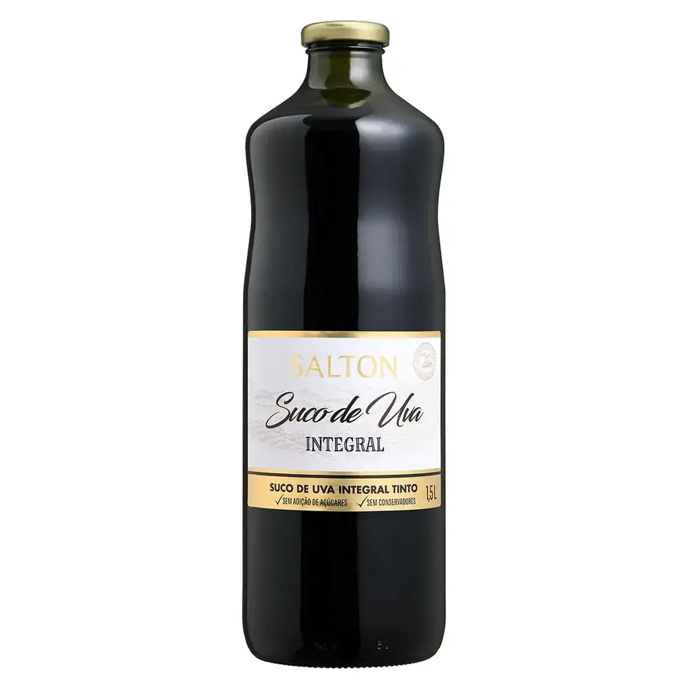Suco Integral Uva Tinto Salton Garrafa 1,5l