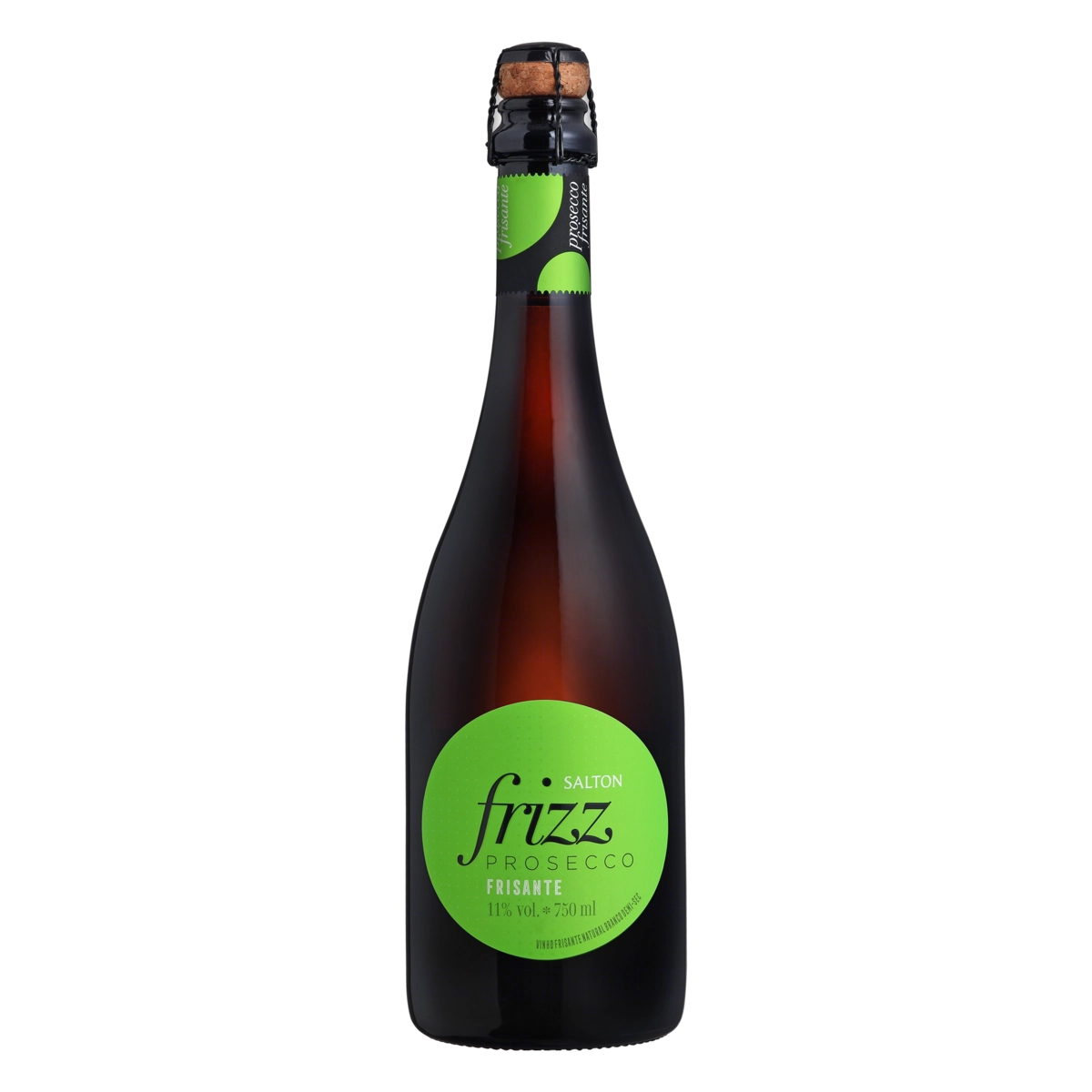 Vinho Brasileiro Branco Frisante Demi Sec Salton Frizz Prosecco Serra Gaúcha Garrafa 750ml