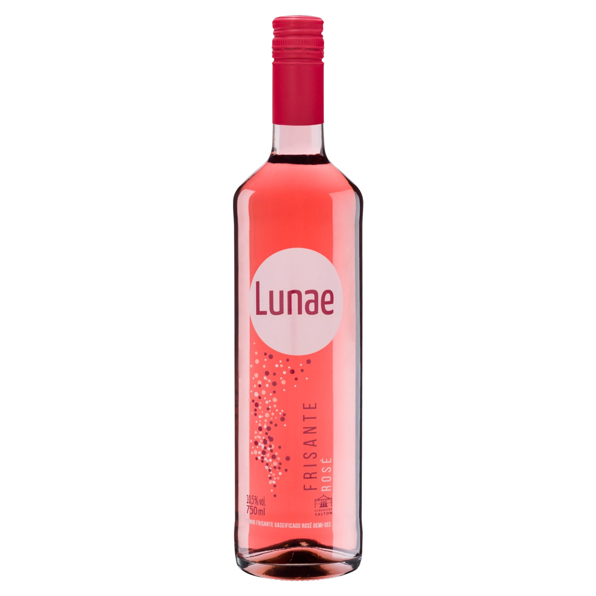 Vinho Brasileiro Rosé Frisante Lunae Serra Gaúcha Garrafa 750ml