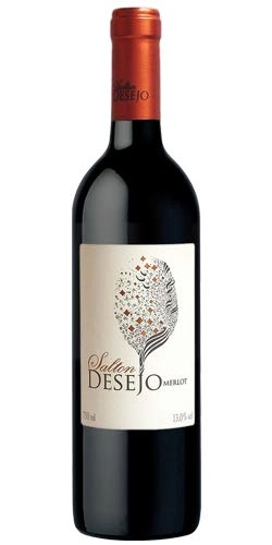 Vinho Brasileiro Tinto Merlot Desejo SALTON Garrafa 750ml