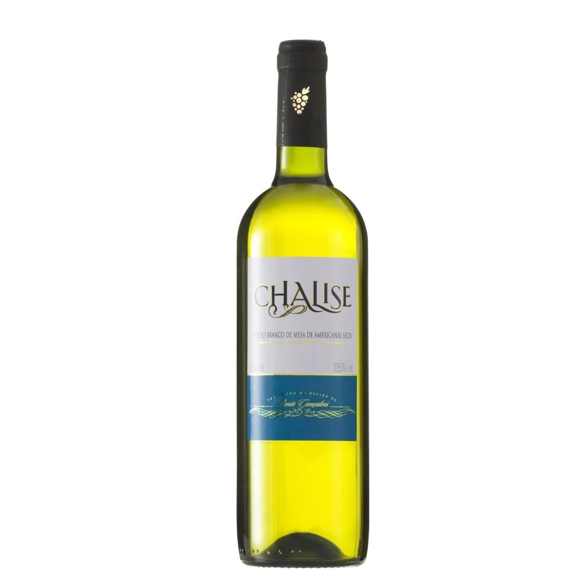 Vinho Brasileiro Branco de Mesa Seco CHALISE Garrafa 750ml