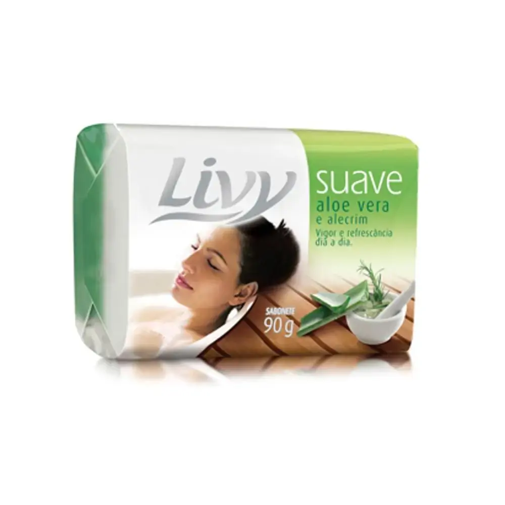 Sabonete Livy Suave Pepino/gotas Orvalho