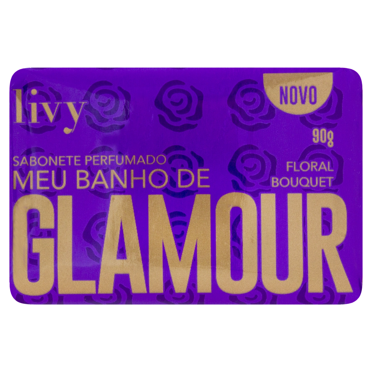 Sabonete Em Barra Floral Bouquet Livy Meu Banho De Glamour Cartucho 90g