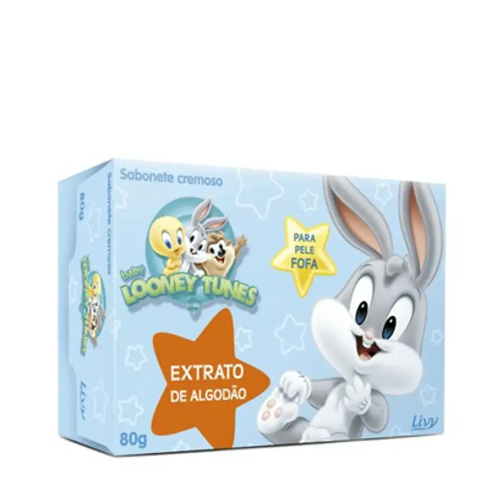Sabonete Looney Tunes Ext De Algodao