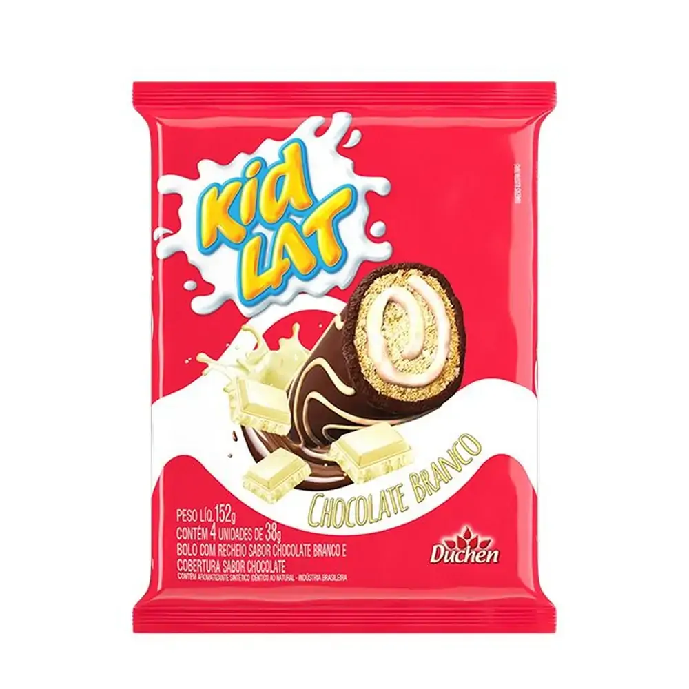 Bolo Kid Lat 152g Choc Branco
