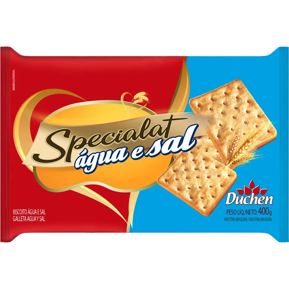 Bisc Agua E Sal Duchen 400g