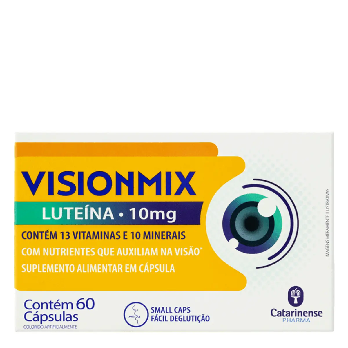 Luteína 10mg Visionmix Caixa 60 Cápsulas